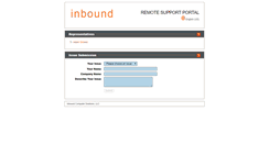 Desktop Screenshot of inboundsupport.com